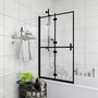 Voir la diapositive 3 : VIDAXL Cabine de douche pliable ESG 80x140 cm Noir