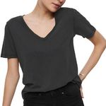JACQUELINE DE YONG T shirt  Femme JDY Farock. Coloris disponibles : Noir