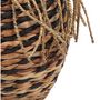 Voir la diapositive 2 : FORNORD Panier jacinthe d'eau franges H27