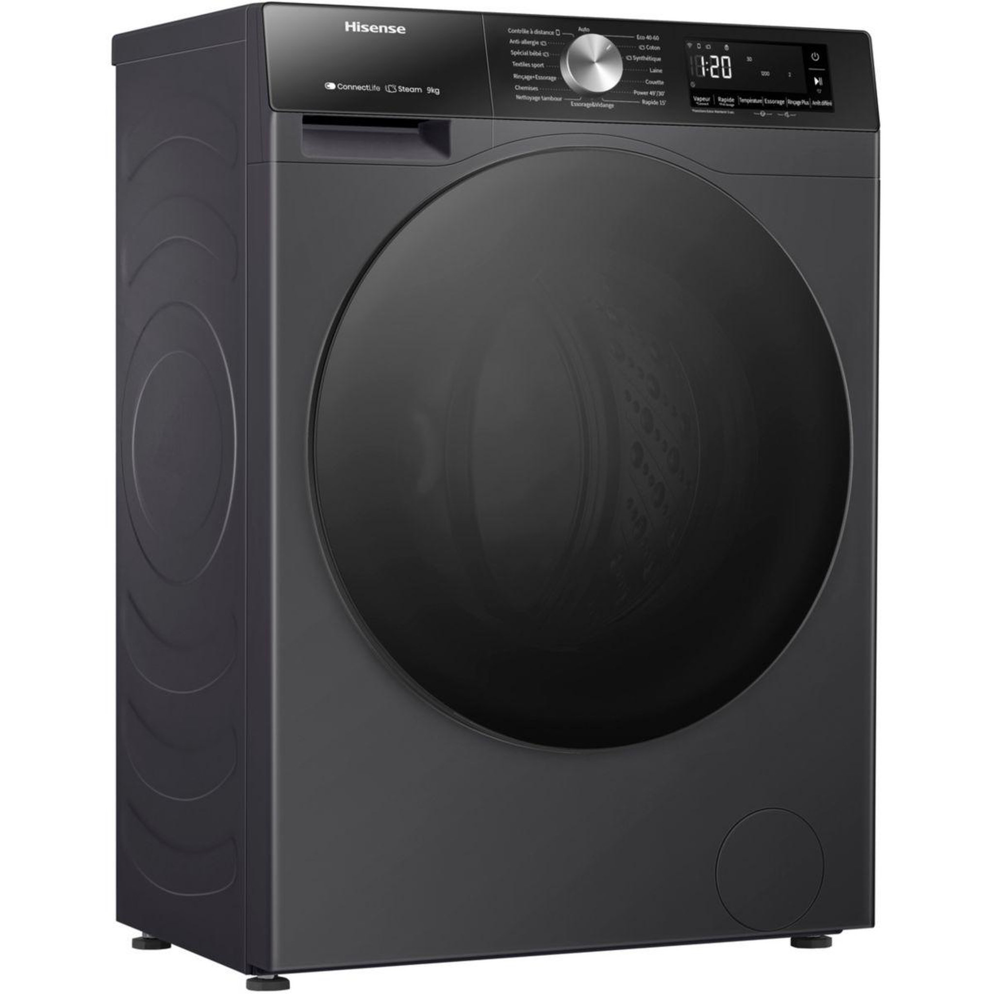 Voir la diapositive 3 : Hisense Lave linge hublot wf3s9043bb3