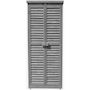 Voir la diapositive 2 : Habitat et Jardin Armoire de jardin  Space  - 87 x 46.5 x 160 cm - Anthracite