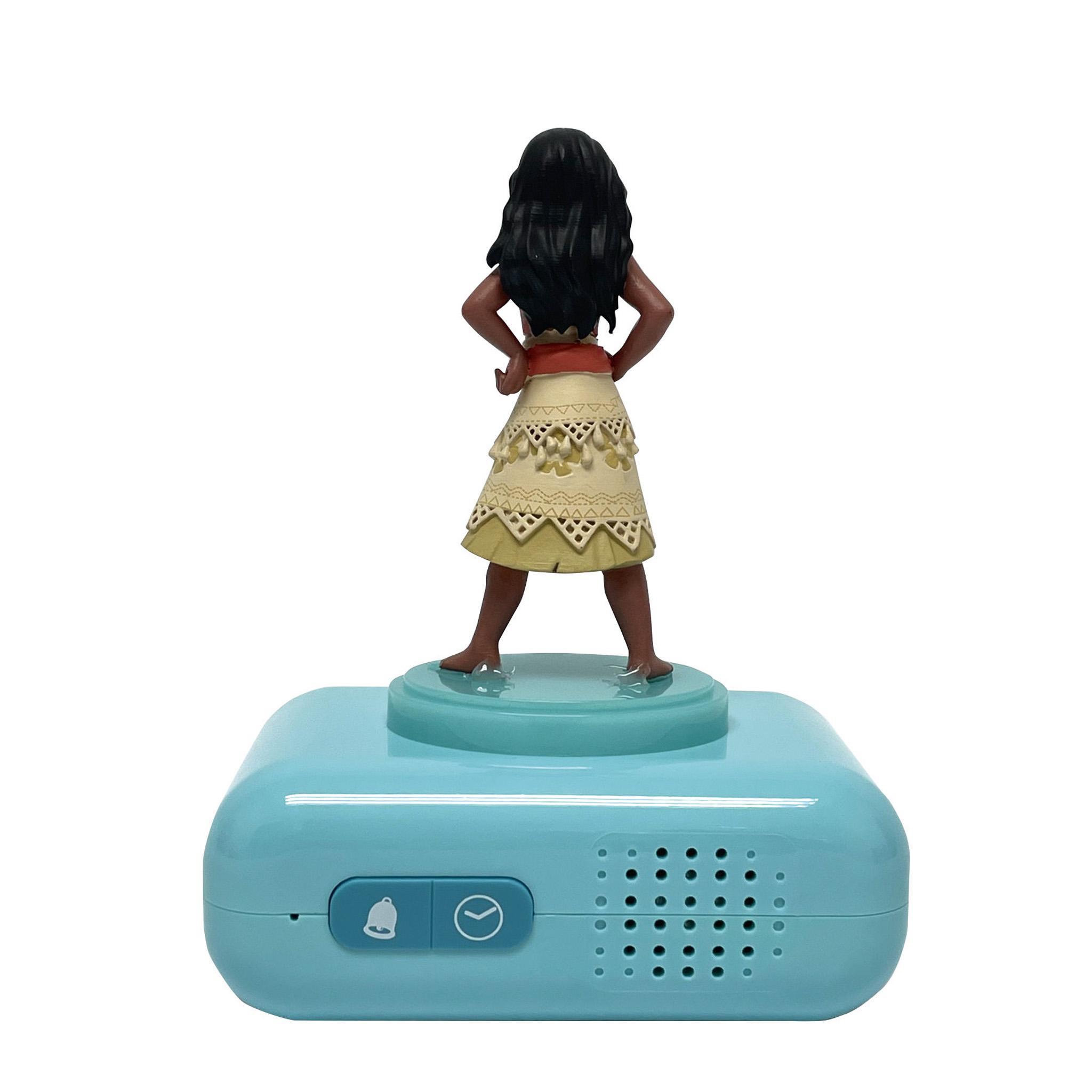 Voir la diapositive 2 : Lexibook Réveil avec veilleuse Vaiana en 3D