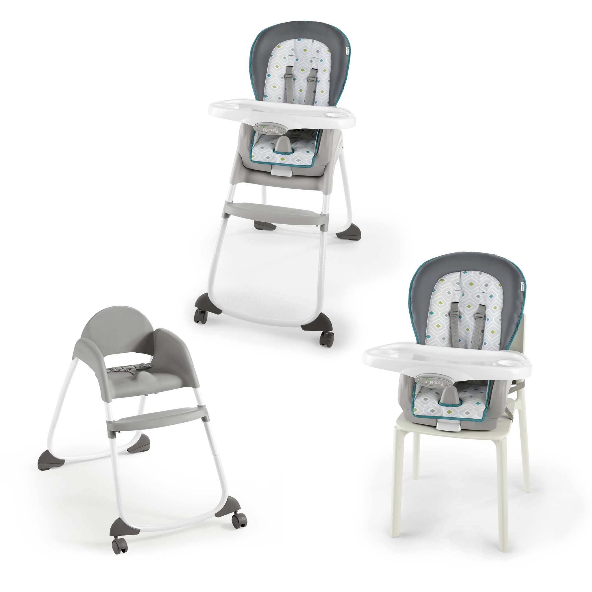 Voir la diapositive 2 : Ingenuity Chaise haute évolutive 3 en 1 Nash