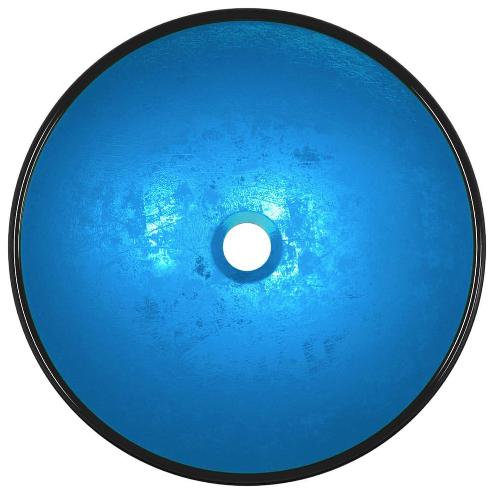 Voir la diapositive 3 : VIDAXL Lavabo Verre trempe 42x14 cm Bleu