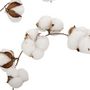 Voir la diapositive 2 : ATMOSPHERA Guirlande de Noël  Fleurs de Coton  200cm Blanc