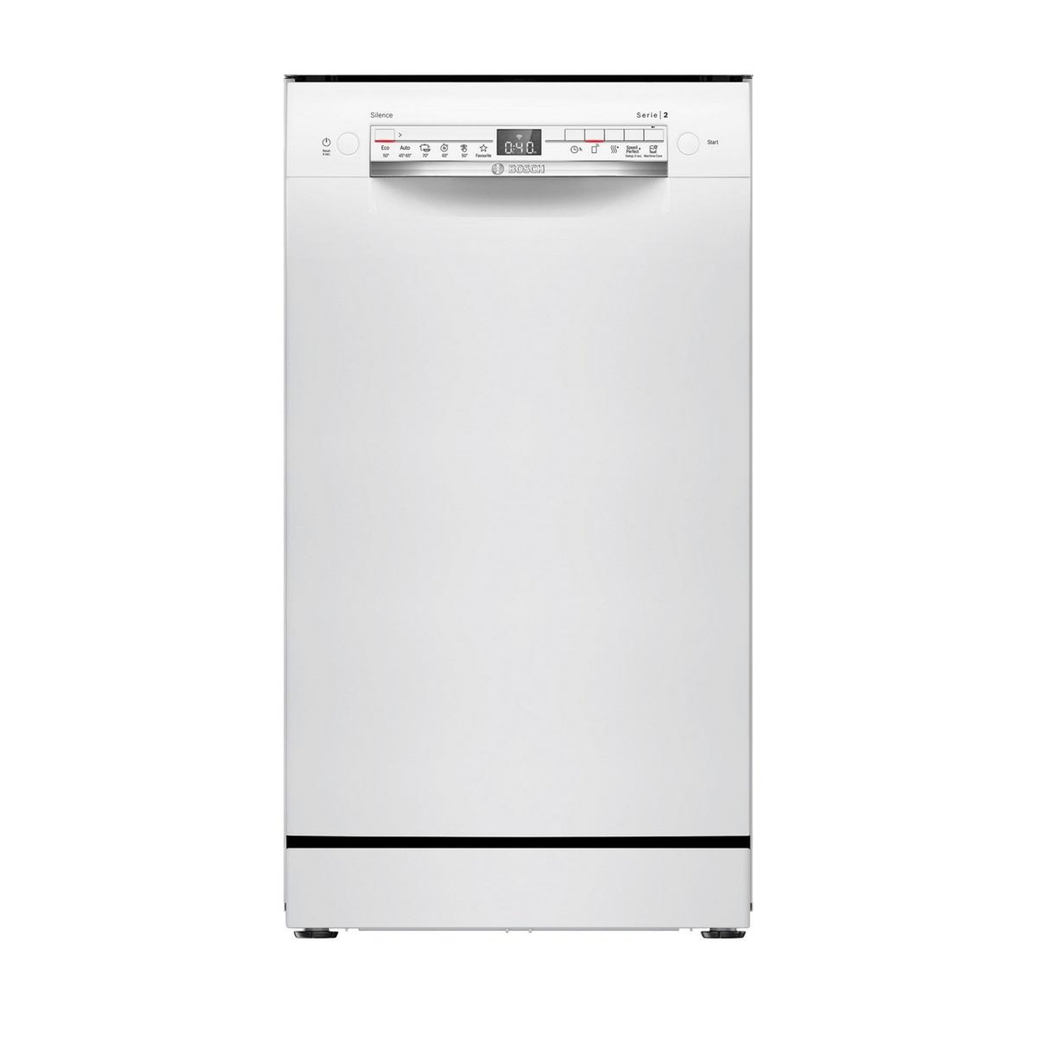 BOSCH Lave-vaisselle 45cm 10 couverts 46db blanc - sps2hkw55e