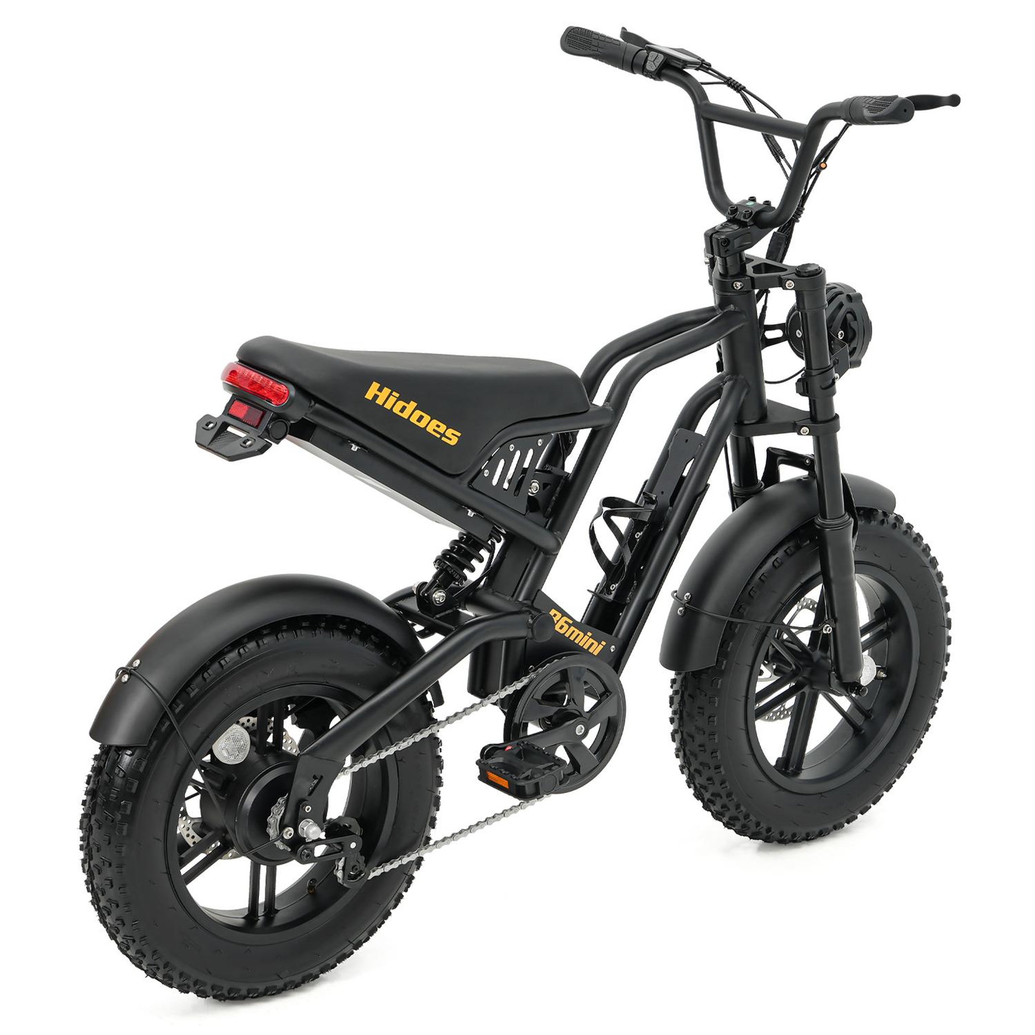 Voir la diapositive 4 : HIDOES Vélo électrique Hidoes B6 MINI, gros pneus 16 , batterie 48 V 10,4 Ah, noir