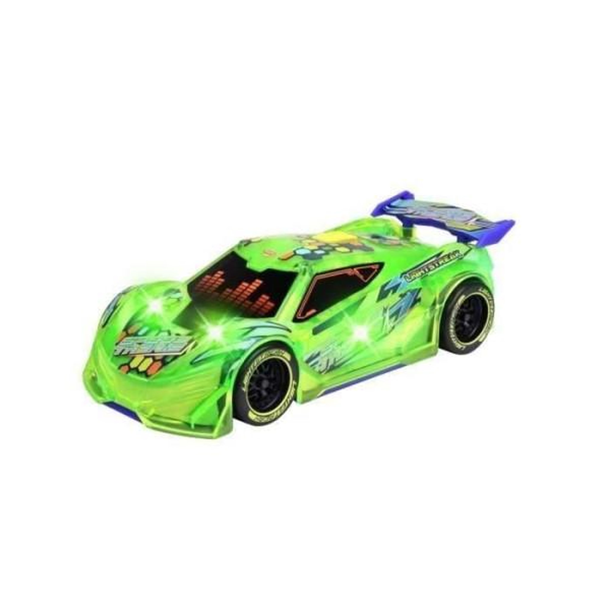 Voir la diapositive 2 : Dickie Voiture Dickie - Light Streak Speed Tronic 20cm - Fonctions Sonores et Lumineuses - Pour Enfant des 3 Ans