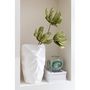 Voir la diapositive 5 : Paris Prix Vase Design en Argile  Mirena  43cm Blanc