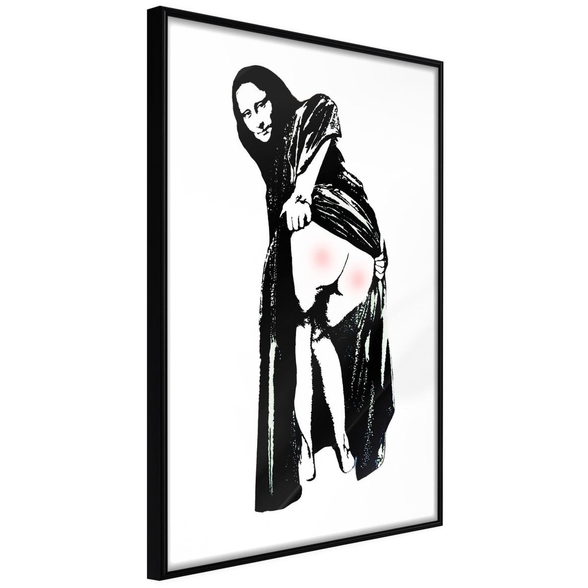 Paris Prix Affiche murale encadrée  moona lisa