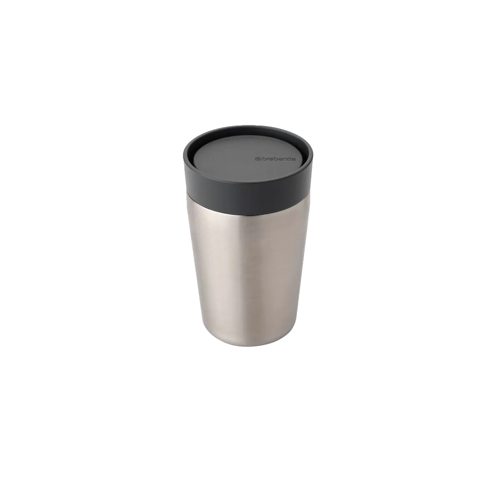 Voir la diapositive 2 : BRABANTIA Mug Brabantia make & take 0.2L gris foncé