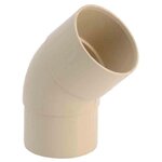 GIRPI Coude Ø 80 mâle/femelle - sable