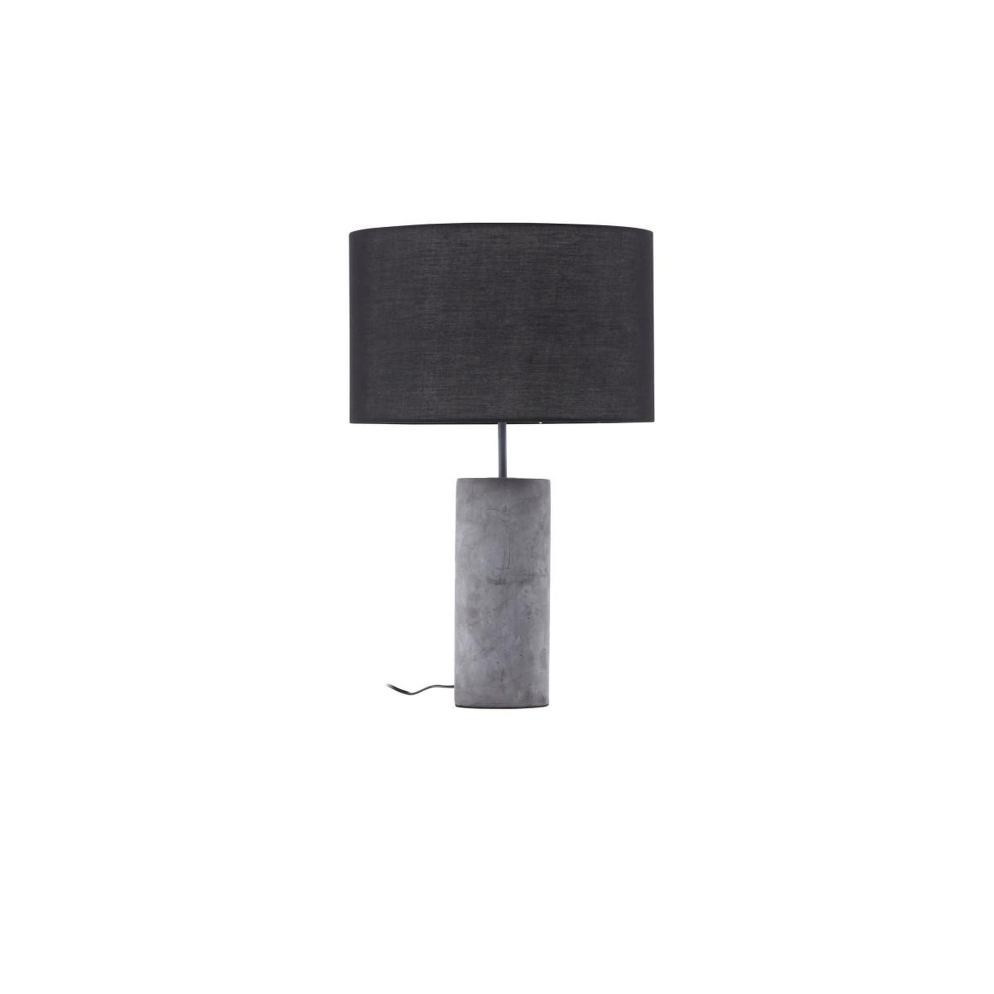 Voir la diapositive 3 : Paris Prix Lampe à poser  nancy  63cm noir