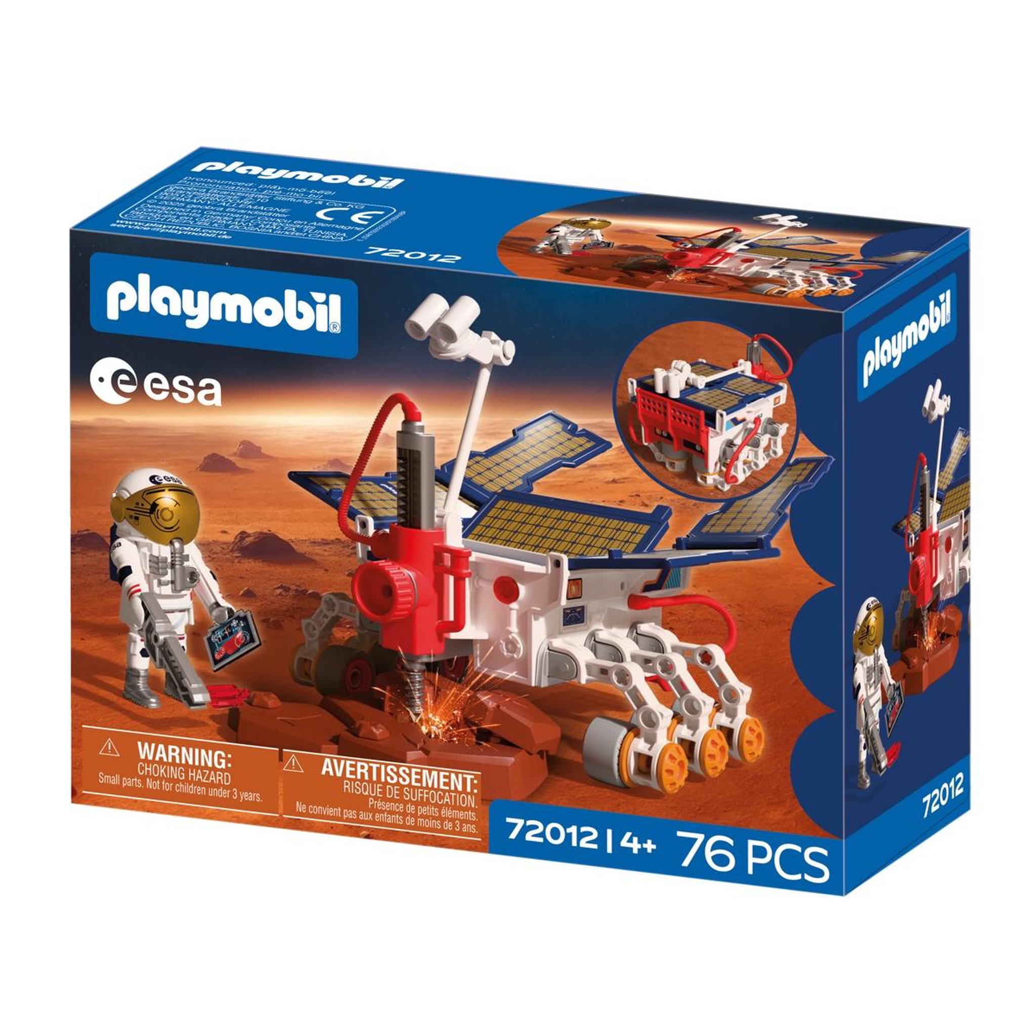 PLAYMOBIL 72012 Rover d'exploration sur Mars de l'ESA