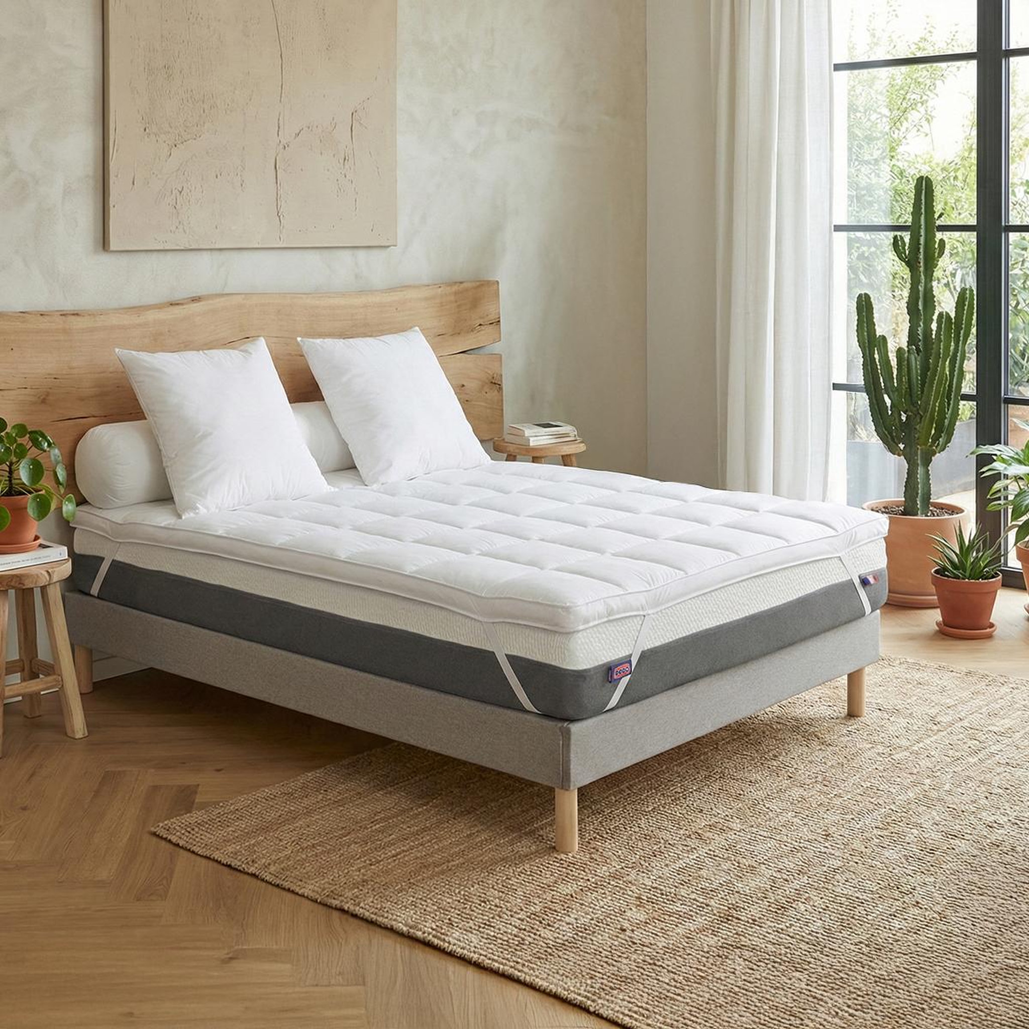 Voir la diapositive 1 : DODO Surmatelas naturel antiacarien