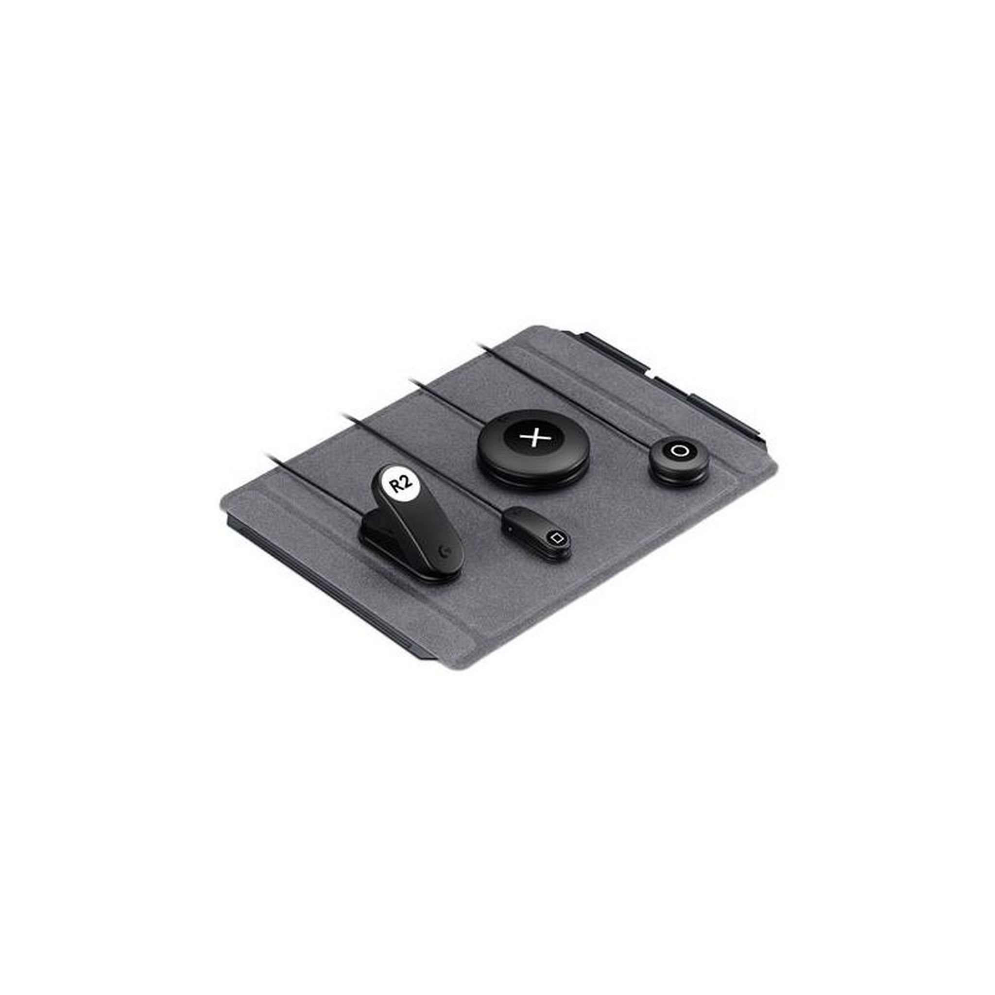 Logitech Adaptive Gaming Kit for Access™ Controller Logitech pour la manette Access pour consoles PS5 Noir et Gris