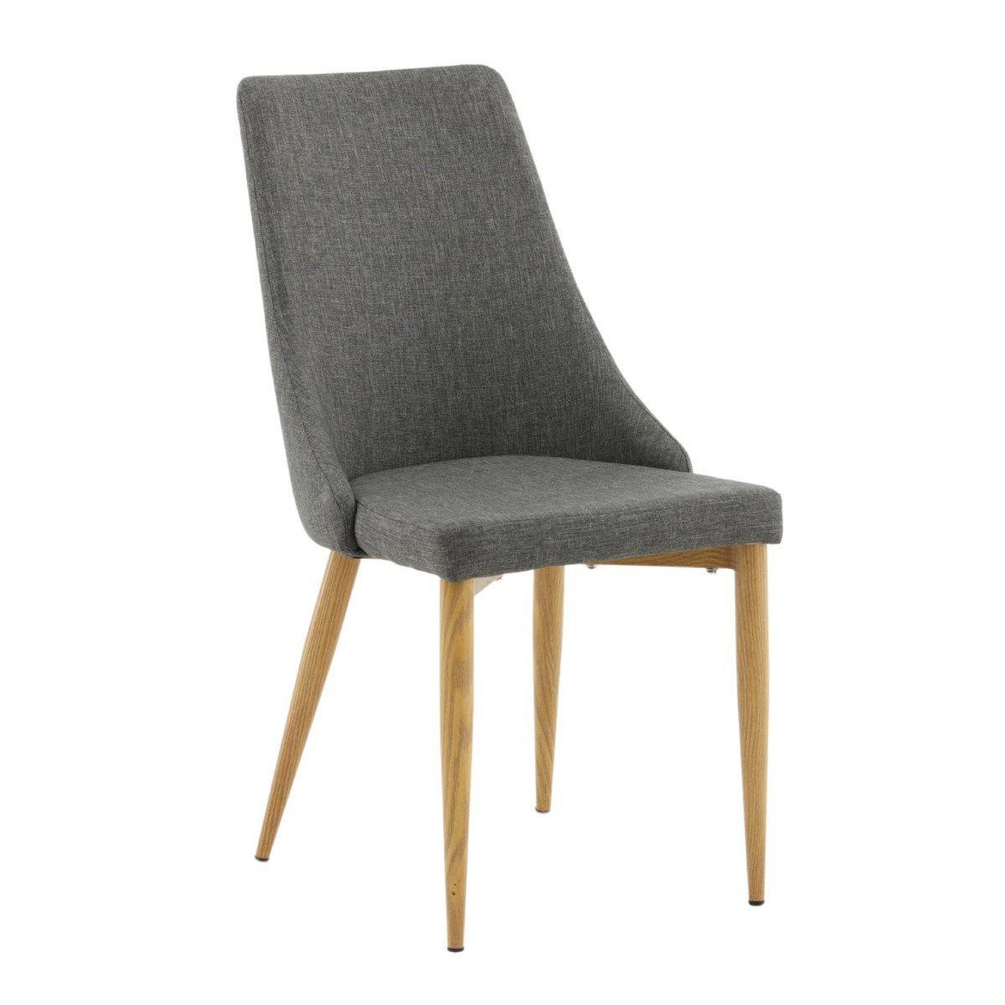 Paris Prix Chaise design  leone  91cm gris foncé