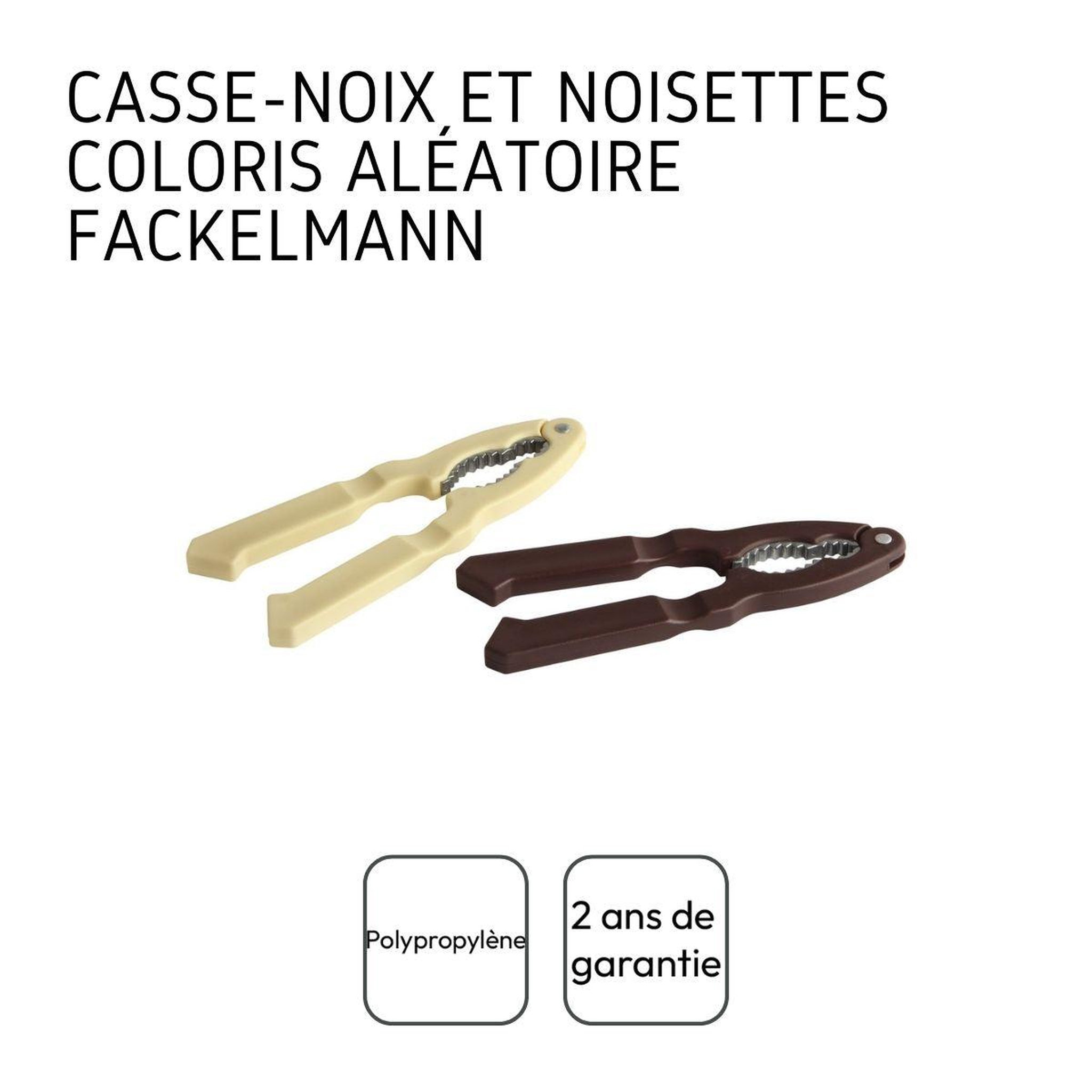 Voir la diapositive 6 : Fackelmann Casse-noix professionnel en aluminium set de 2 outils pour crustacés dimensions 18 x 5 x 1 cm fackelmann basic