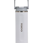 IGLOO Igloo Gourde Isotherme Sipper 20 En Acier Inoxydable 0,6 L Isolée Etanche Blanc