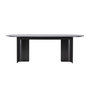 Voir la diapositive 2 : Paris Prix Table à Manger Design  Tyreso  220cm Noir