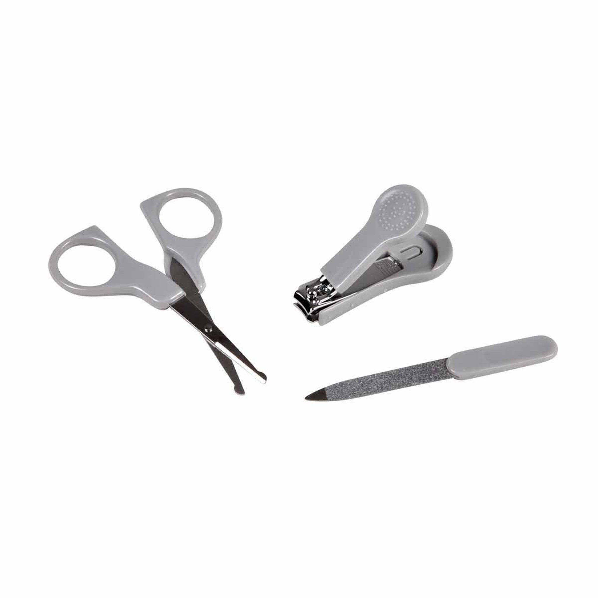 HOMEA Set de manucure  enfant & bébé  gris