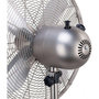 Voir la diapositive 4 : OCEANIC Ventilateur sur pied 40 cm OCEANIC - 3 vitesses - Puissance 50 W - Hauteur réglable 90 a 125 cm - Pales en aluminium - Métal b
