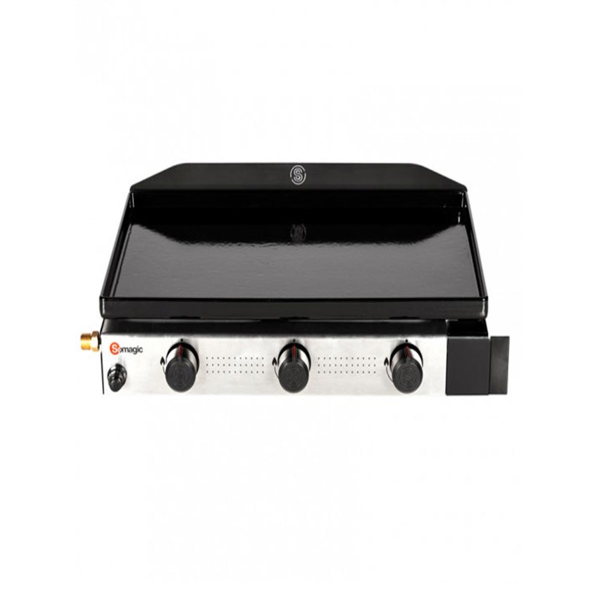 Voir la diapositive 3 : SOMAGIC Plancha gaz 3 brûleurs Solia 300 - Somagic