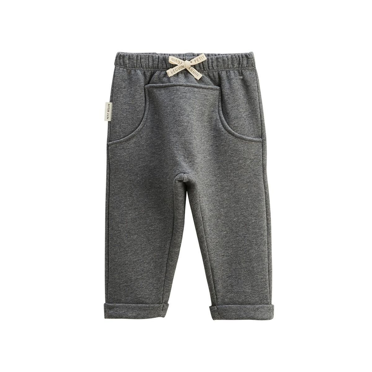 Petit Béguin Pantalon enfant en molleton Touctouc