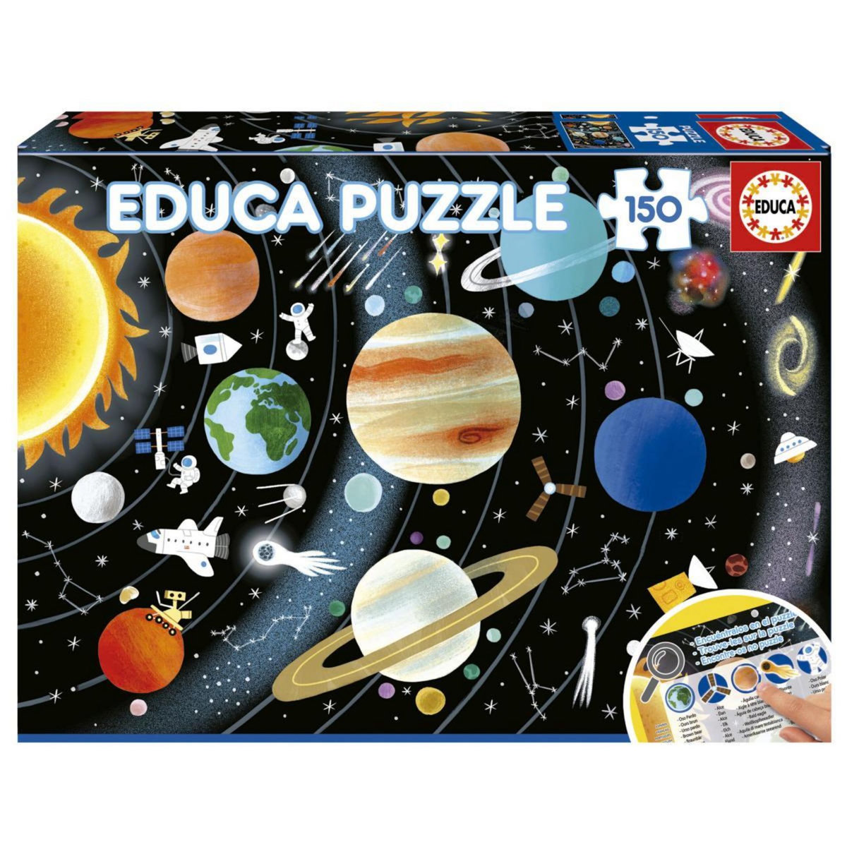 EDUCA Puzzle 150 pcs - Le systeme solaire