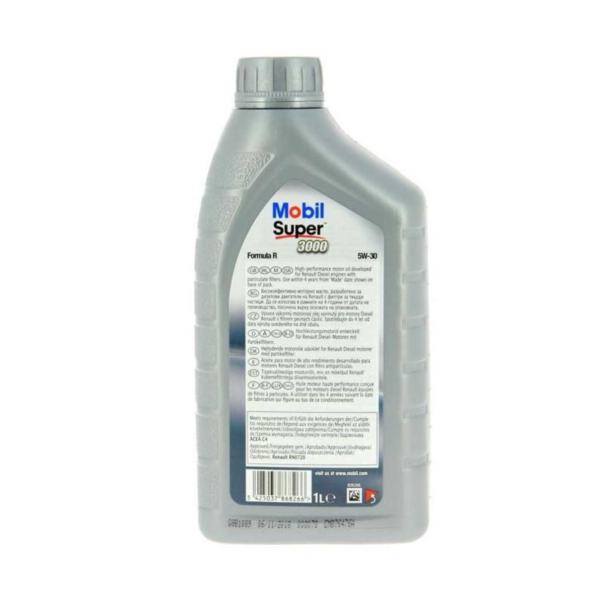 MOBIL SUPER MOBIL Super 3000 5W-30 Formula-R . 1L - huile moteur anti pollution