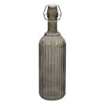 Paris Prix Bouteille en Verre Design  Clapet  1L Gris