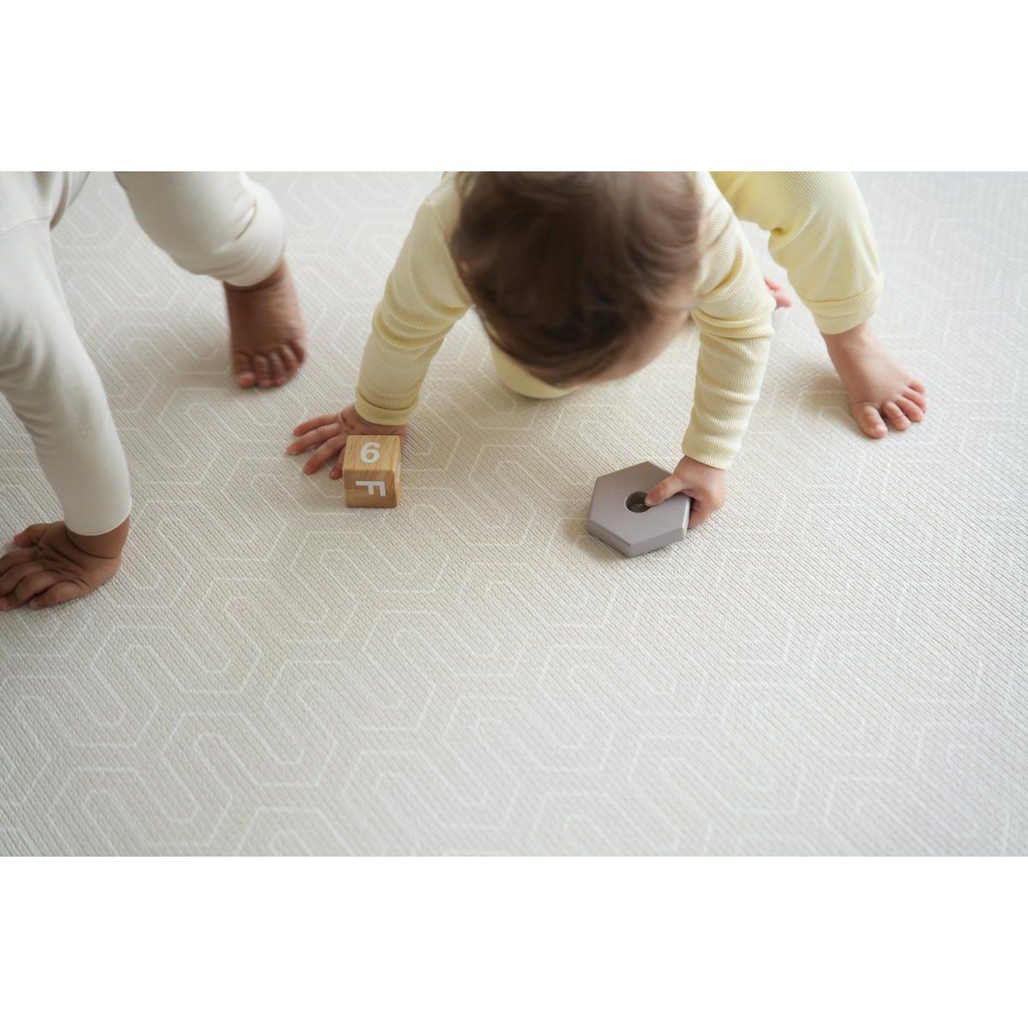 Voir la diapositive 2 : DWINGULER Tapis de jeu réversible floraison  and  entrée
