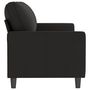 Voir la diapositive 4 : VIDAXL Canapé à 3 places Noir 180 cm Velours