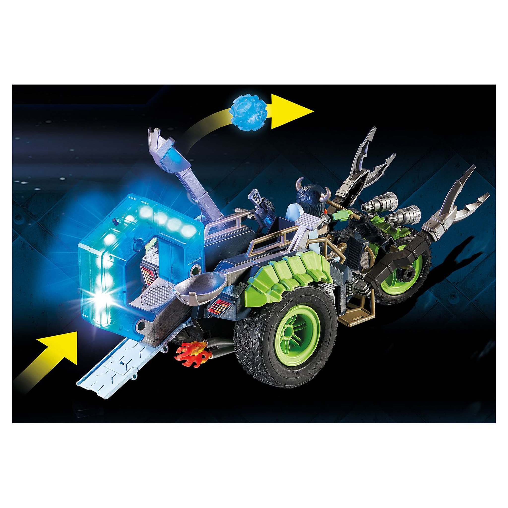 Voir la diapositive 3 : PLAYMOBIL 70232 - Top Agents - Moto des neiges des Rebelles arctiques