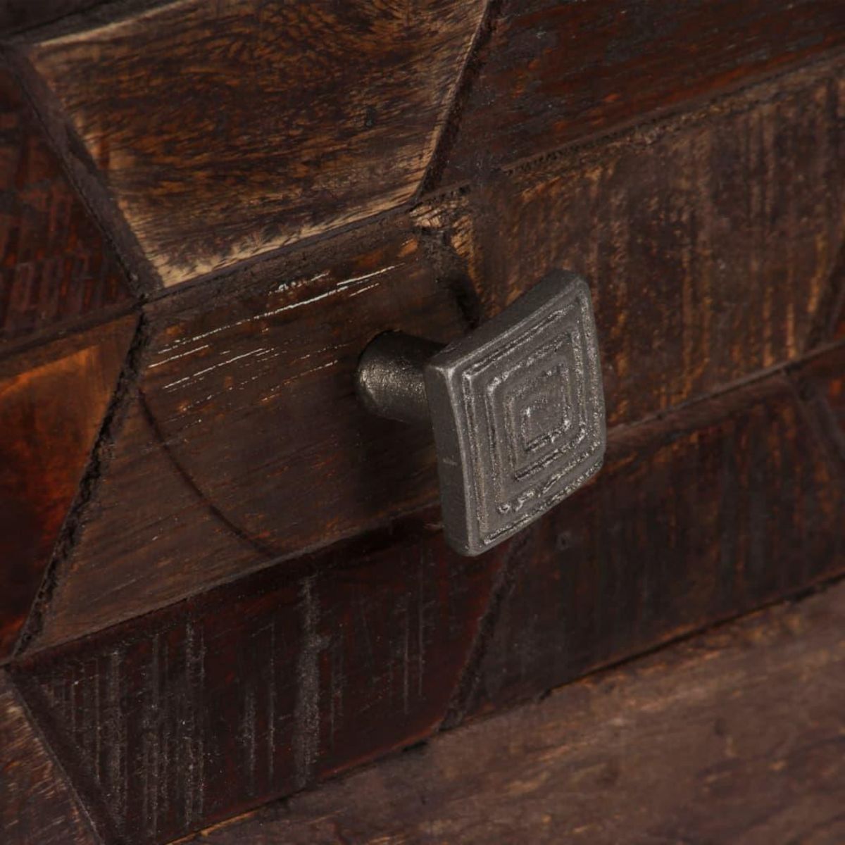 VIDAXL Table basse Bois de recuperation solide 100x60x35 cm