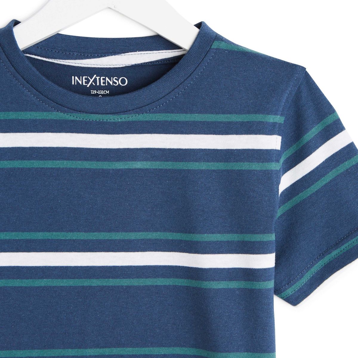 IN EXTENSO T-shirt manches courtes à rayures garçon