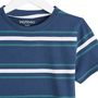 Voir la diapositive 2 : IN EXTENSO T-shirt manches courtes à rayures garçon