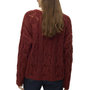 Voir la diapositive 2 : Vero Moda Pull Bordeaux Femme Vero Moda Structure