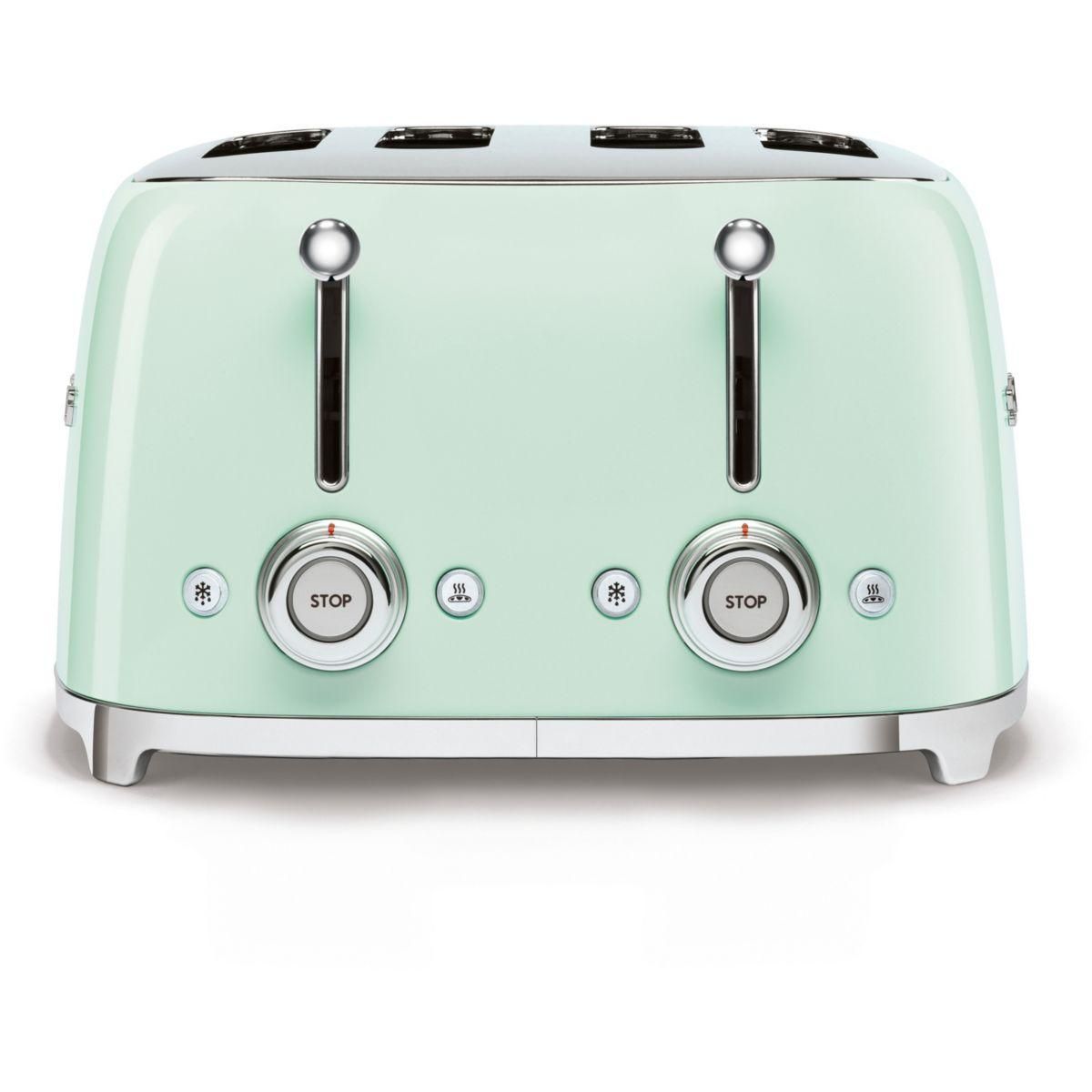 SMEG Grille-pain TSF03PGEU Vert d'eau