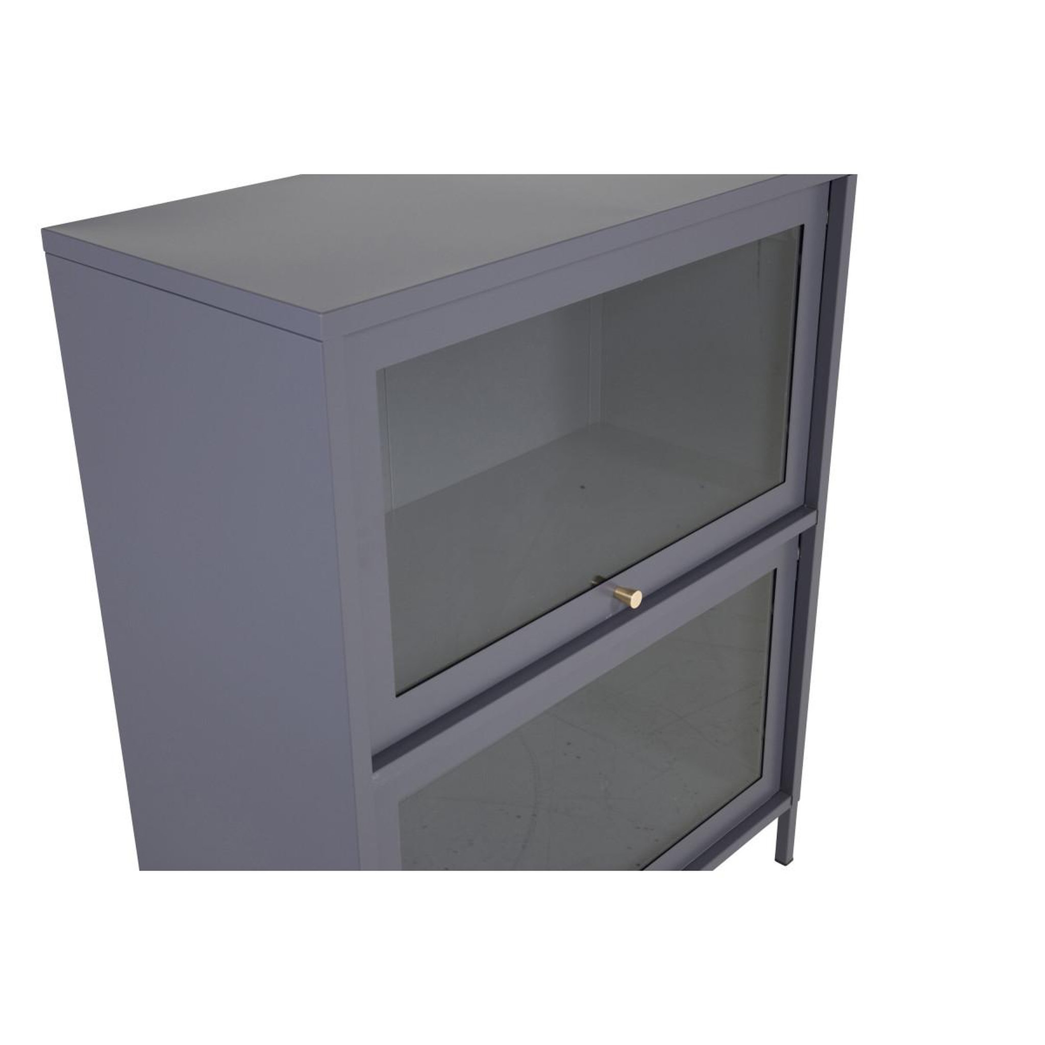 Voir la diapositive 5 : Paris Prix Vitrine 2 Portes  Bakal  100cm Gris Clair