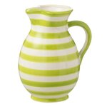 Paris Prix Pichet en Céramique  Granada Rayure  1,6L Vert