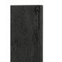 Voir la diapositive 4 : Paris Prix Miroir Mural en Bois  Hiram  150cm Noir