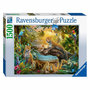 Voir la diapositive 1 : RAVENSBURGER Ravensburger Puzzle Leopards in the Jungle, 1500st. 174355