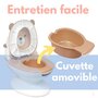 BAMBISOL Bambisol Pot Educatif Bébé | Mini Toilettes | Ourson