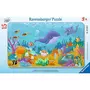 RAVENSBURGER Puzzle cadre 15 pièces : Petits animaux sous l'eau
