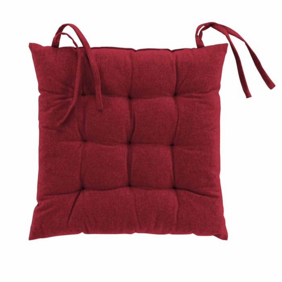 Paris Prix Coussin de Chaise  Mistral  40x40cm Bordeaux