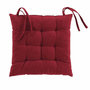 Voir la diapositive 2 : Paris Prix Coussin de Chaise  Mistral  40x40cm Bordeaux