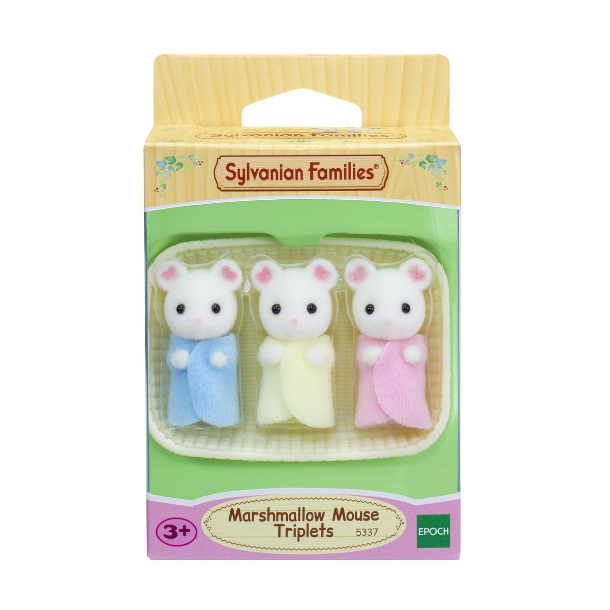 Sylvanian families 5337 - Les triplés souris marshmallow Sylvanian