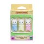 Voir la diapositive 4 : Sylvanian families 5337 - Les triplés souris marshmallow Sylvanian