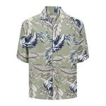 Jack & Jones Chemisette Kaki/Marine Garçon Jack & Jones Resort Floral. Coloris disponibles : Vert